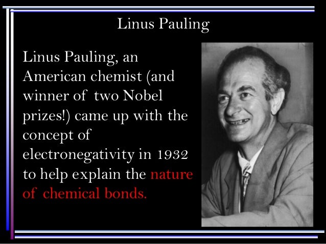 Linus Pauling The Nature Of The Chemical Bond Pdf Download